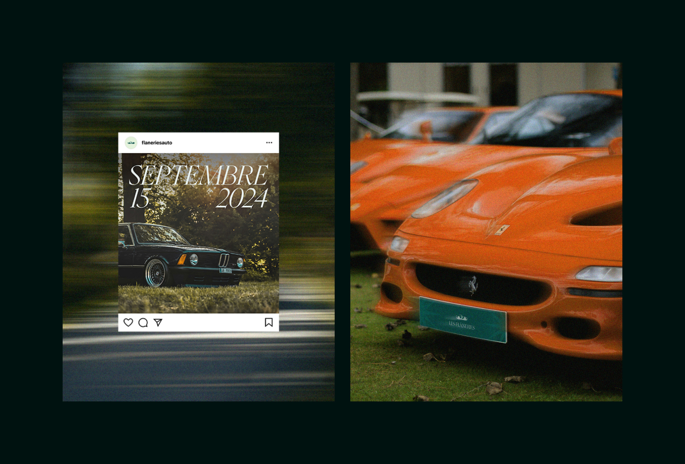 rendu réseaux sociaux et mockup de cache plaque